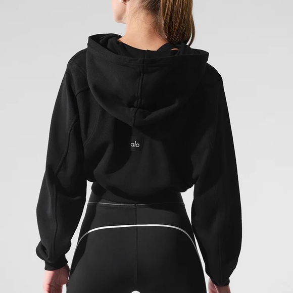 ALO Yoga Tops - ALO Yoga Sweet Escape Zip Up Hoodie Alo Hoodie Alo Zip Up